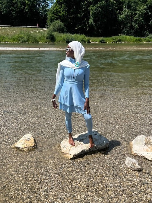 Burkini HANAN-Lightblue