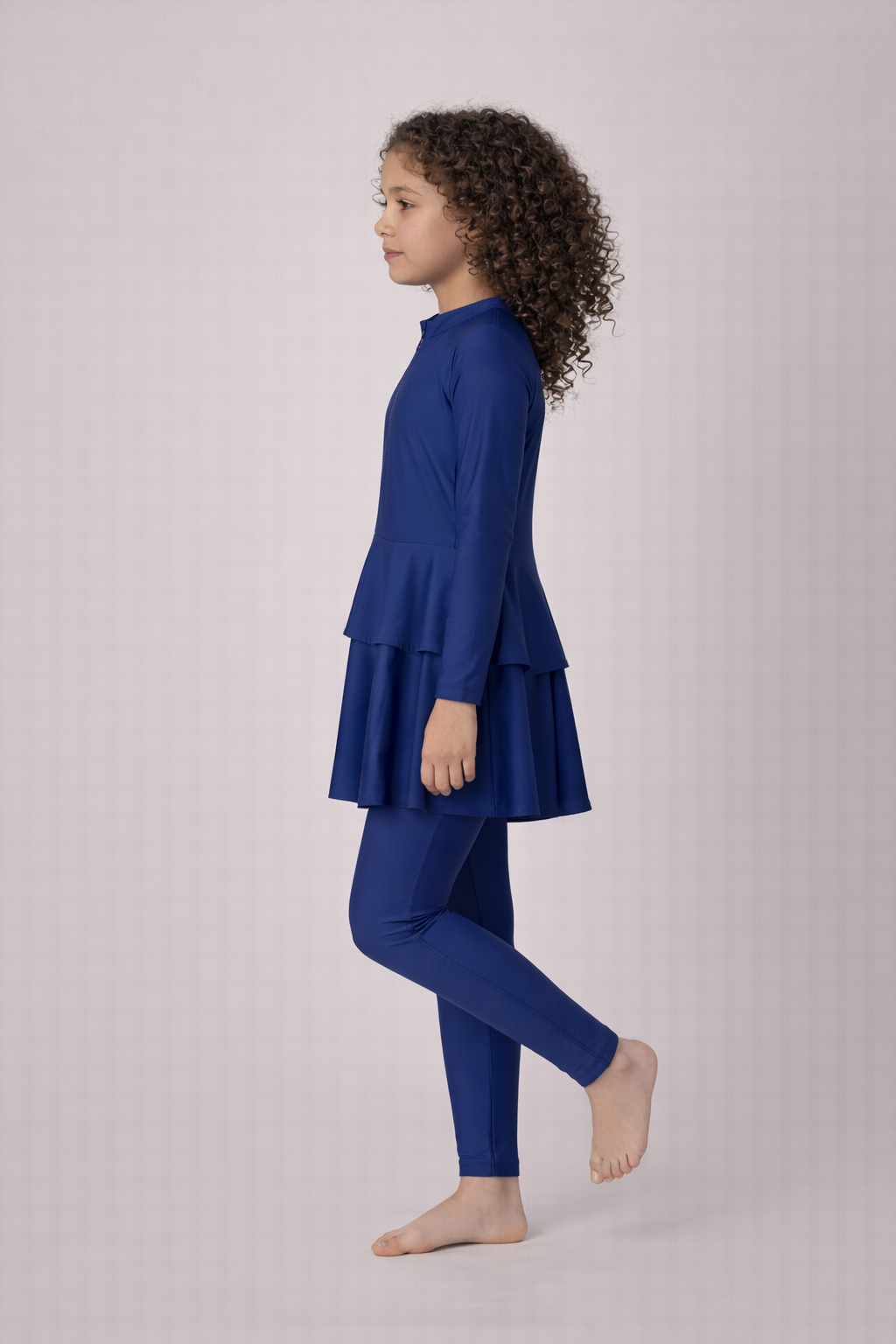 Kinder Burkini LULA Ozeanblau - Mini MANAAN