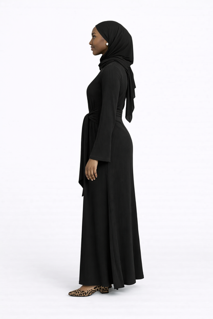 Maxikleid aus Ripstrick
