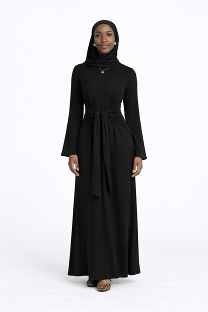 Maxikleid aus Ripstrick