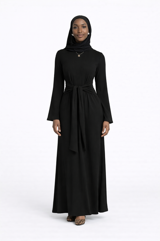 Maxikleid aus Ripstrick